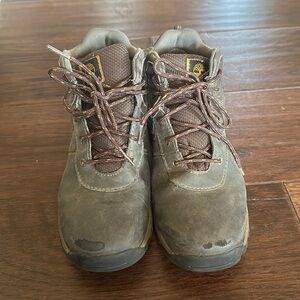 Timberland YOUTH Boys Mt Maddsen Waterproof Timber Dry Brown Boots